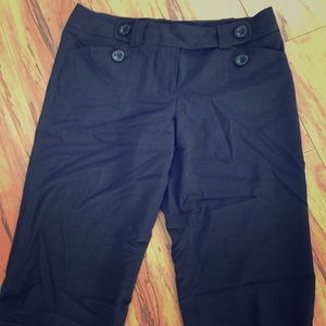 Ann Taylor black capris